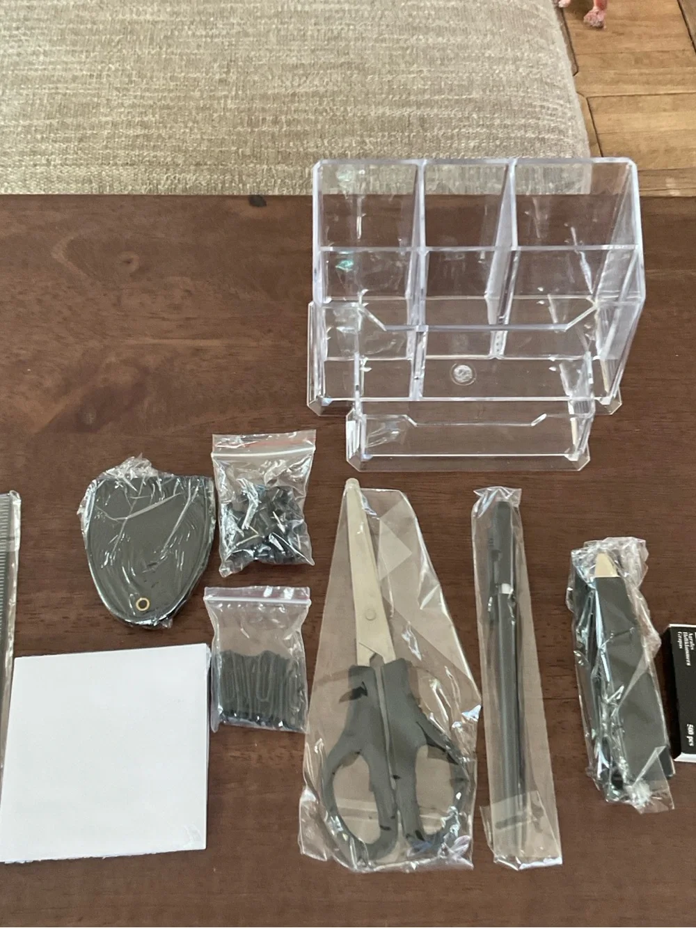 Desk Organizer w Supplies 7 Piece Set New